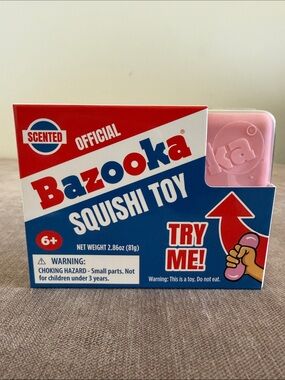 Bazooka Scented Squishi Toy